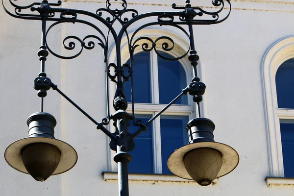 Straat Lamp Draagbare Stationaire Kunstmatige Lichtbron — Stockfoto