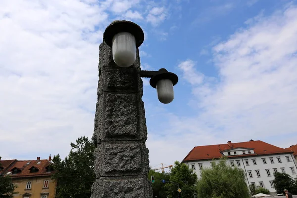 Straat Lamp Draagbare Stationaire Kunstmatige Lichtbron — Stockfoto