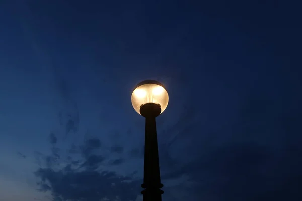 Straat Lamp Draagbare Stationaire Kunstmatige Lichtbron — Stockfoto