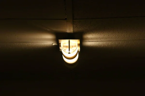 Une Lampe Éclairage Suspendue Plafond — Photo