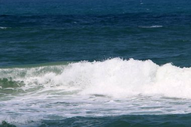 İsrail 'in kuzeyindeki Akdeniz kıyısında. 