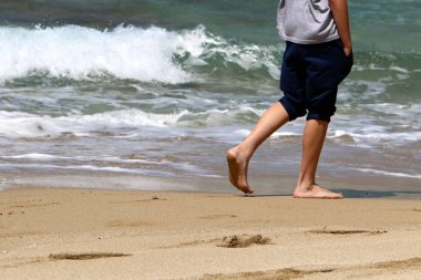 İsrail 'in kuzeyindeki Akdeniz kıyısında. 