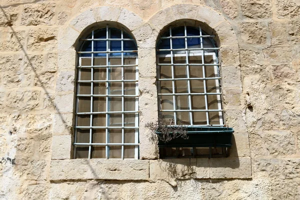 Window Opening Wall Serves Receive Light Room Ventilation — Stock Photo, Image