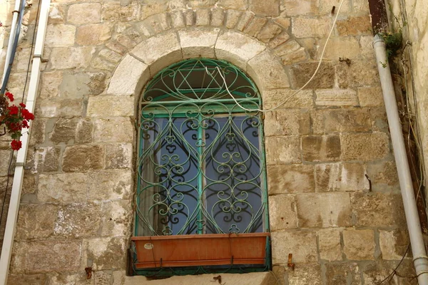 Window Opening Wall Serves Receive Light Room Ventilation — Stock Photo, Image