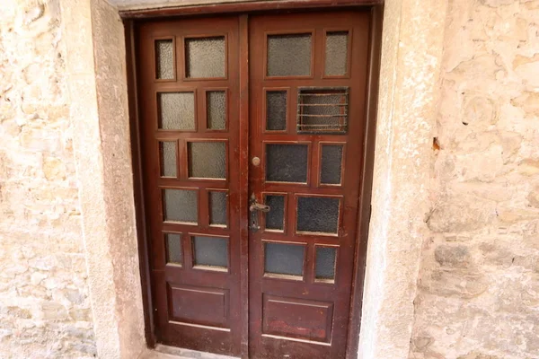 Дверь Отверстие Стене Входа Выхода Комнаты — стоковое фото