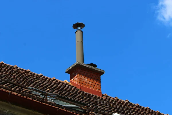 Roof Chimney — Stock Photo, Image