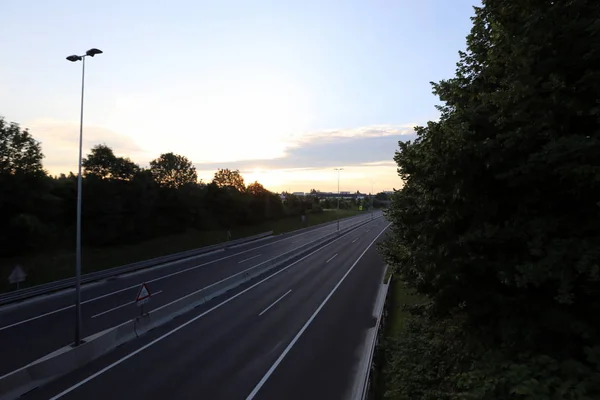 Road Sposób Komunikacji Dla Osób Transportu — Zdjęcie stockowe