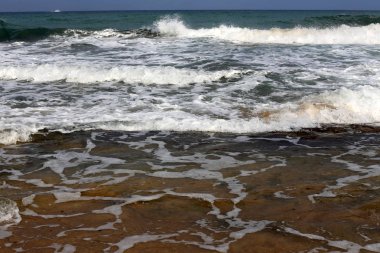 İsrail 'in kuzeyindeki Akdeniz kıyısında. 