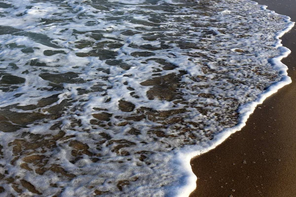 Coast Mediterranean Sea North Israel — Stock Photo, Image