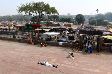 Şehir Fotoğraf ve Hindistan'da sokaktaki insanlara 