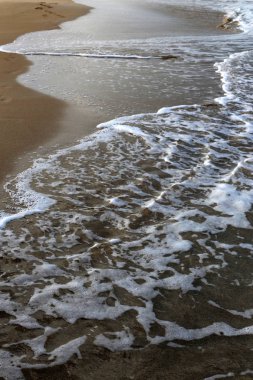 İsrail 'in kuzeyindeki Akdeniz kıyısında. 