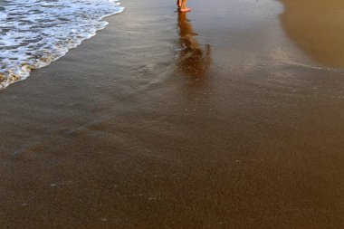 İsrail 'in kuzeyindeki Akdeniz kıyısında. 