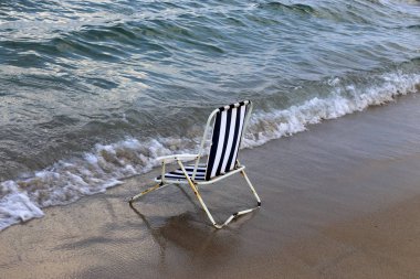 İsrail 'in kuzeyindeki Akdeniz kıyısında. 