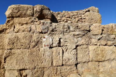 Haçlılar İsrail eski kale kalıntıları 