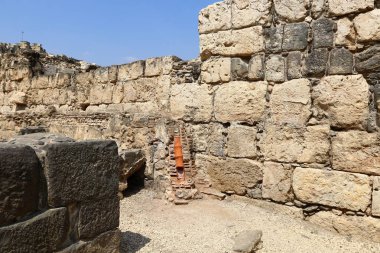 Haçlılar İsrail eski kale kalıntıları 
