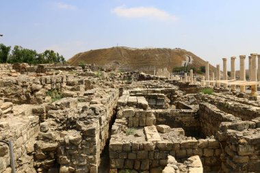 Haçlılar İsrail eski kale kalıntıları 