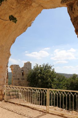 Haçlılar İsrail eski kale kalıntıları 