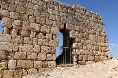 Haçlılar İsrail eski kale kalıntıları 