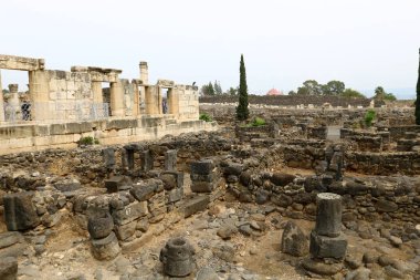 Haçlılar İsrail eski kale kalıntıları 