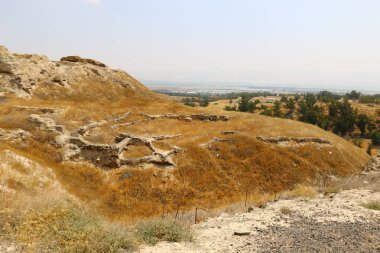 Haçlılar İsrail eski kale kalıntıları 