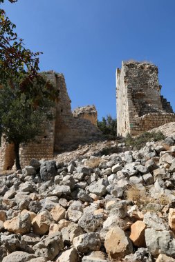 Haçlılar İsrail eski kale kalıntıları 
