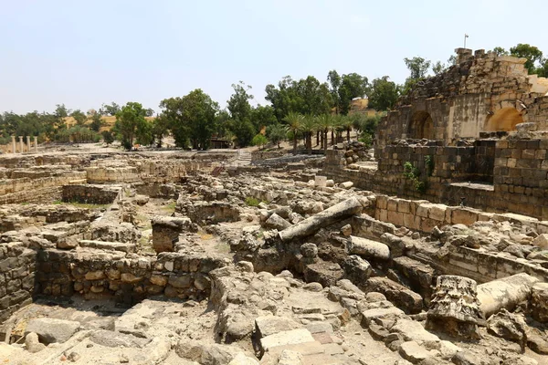 Las Ruinas Antigua Fortaleza Los Cruzados Israel — Foto de Stock