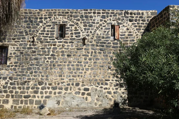 Haçlılar Srail Eski Kale Kalıntıları — Stok fotoğraf