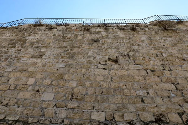 Las Ruinas Antigua Fortaleza Los Cruzados Israel — Foto de Stock