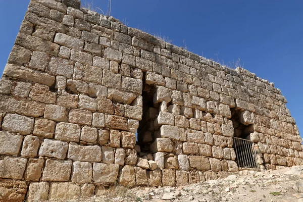 Las Ruinas Antigua Fortaleza Los Cruzados Israel —  Fotos de Stock