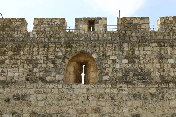 Ruínas Antiga Fortaleza Dos Cruzados Israel — Fotografia de Stock