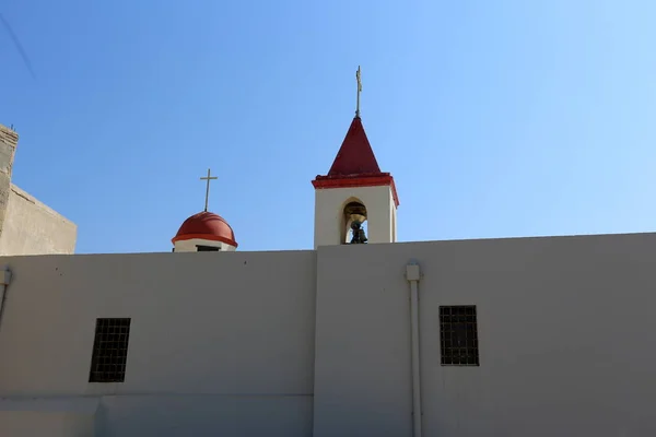 Old Town Acre Mediterranean Coast Seaport North Israel — Stock Photo, Image