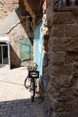 Eski kasaba Acre Akdeniz kıyısında, İsrail'in Kuzey Limanı 