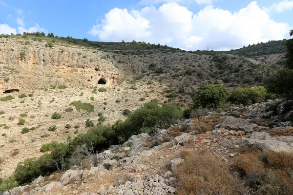 イスラエル共和国の北で西ガリラヤの山の風景 — ストック写真