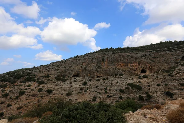 Berglandschaft Westlichen Galiläa Norden Israels — Stockfoto