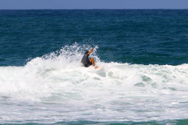 İsrail 'in kuzeyindeki Akdeniz kıyısında. 