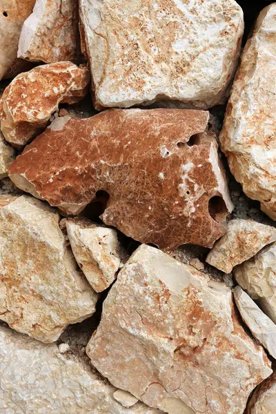 Tekstur Batu Batu Dan Bangunan Batu Kuno — Stok Foto