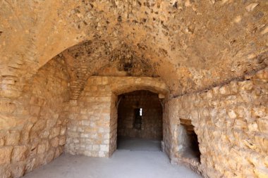 Yehiam eski kale İsrail kuzeyde XIII yüzyılda Haçlılar tarafından inşa edildi 