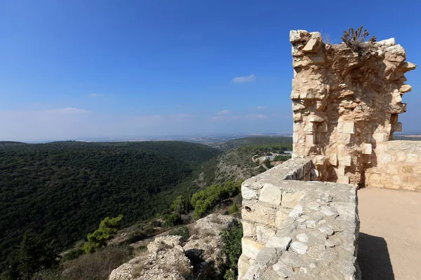 Древняя Крепость Йехиам Построена Севере Израиля Крестоносцами Xiii Веке — стоковое фото