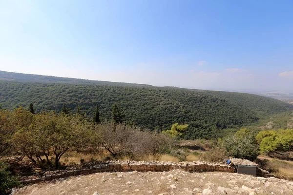 Yehiam の古代の要塞は Xiii 世紀に十字軍によってイスラエル共和国の北で建てられました — ストック写真