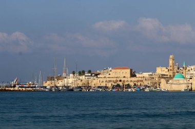 Old City - Acre kale Akdeniz kıyısında 