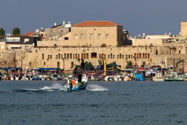 Old City - Acre kale Akdeniz kıyısında 