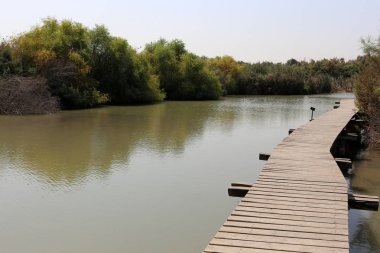 Doğa göllerde Tel Apek İsrail kuzeyde saklıdır. 