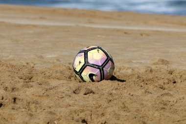 ıssız Kuzey İsrail'in Akdeniz kıyısında 