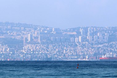 ıssız Kuzey İsrail'in Akdeniz kıyısında 