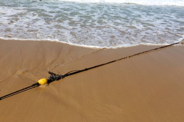 ıssız Kuzey İsrail'in Akdeniz kıyısında 