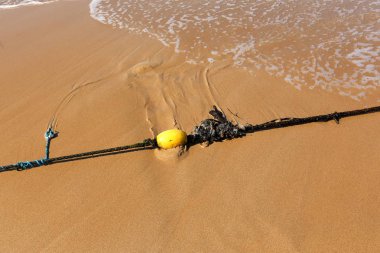 ıssız Kuzey İsrail'in Akdeniz kıyısında 