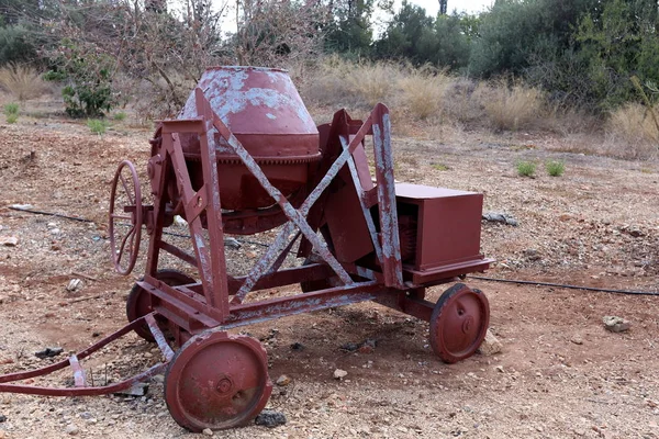 Staré Zemědělské Stroje Staré Věci Nástroje — Stock fotografie