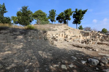 bir antik kent kalıntıları, Haçlılar, İsrail'in Kuzey Sepphoris zamanlarında 