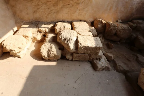 Ruinas Una Ciudad Antigua Tiempos Cruzados Séforis Norte Israel — Foto de Stock
