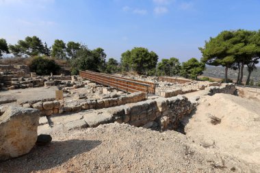 bir antik kent kalıntıları, Haçlılar, İsrail'in Kuzey Sepphoris zamanlarında 